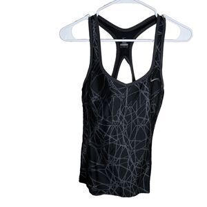 Nike Tank Top Women's Small Dri-Fit Athletic Racerback Active Strappy